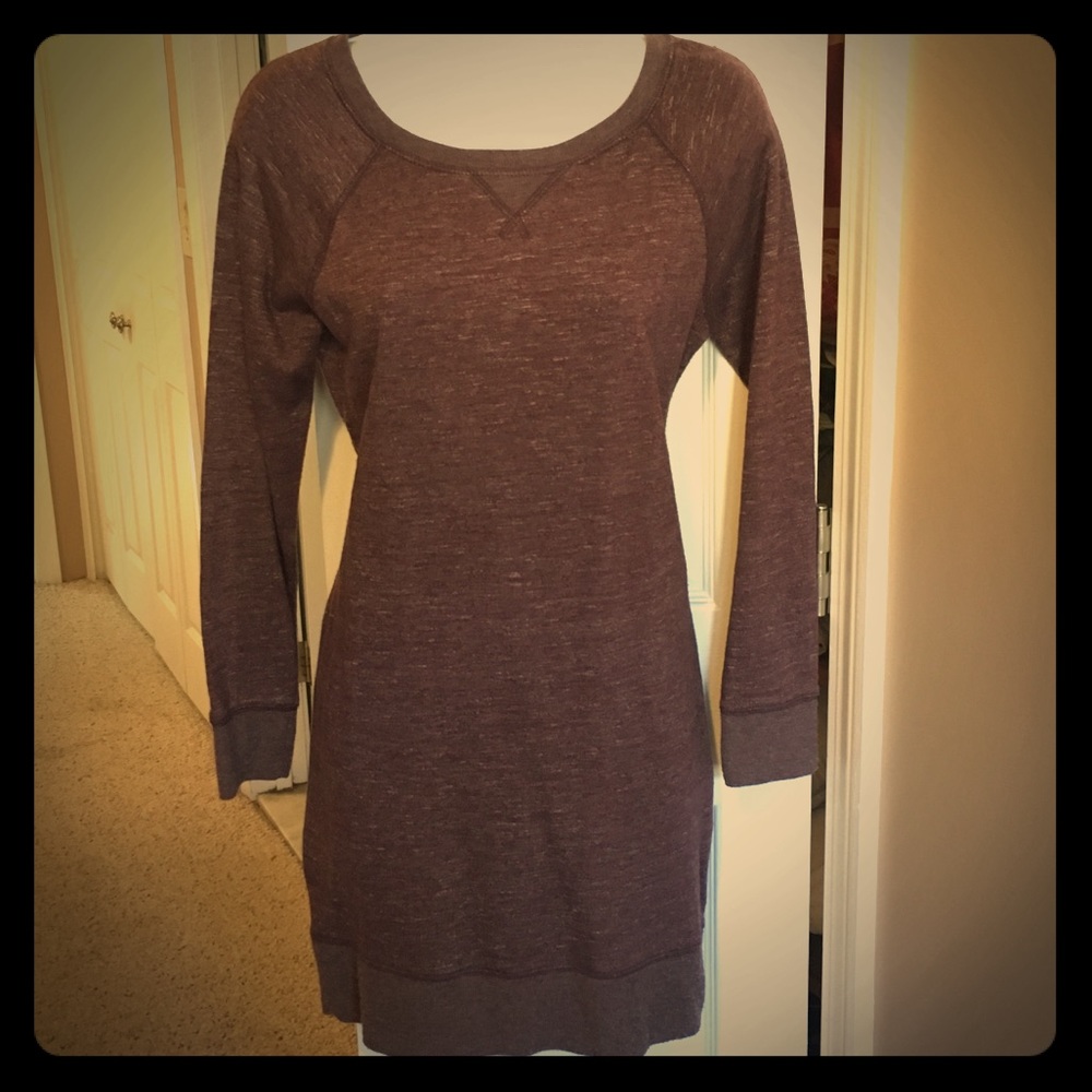 Banana Republic Purple Dress / Long Sweatshirt